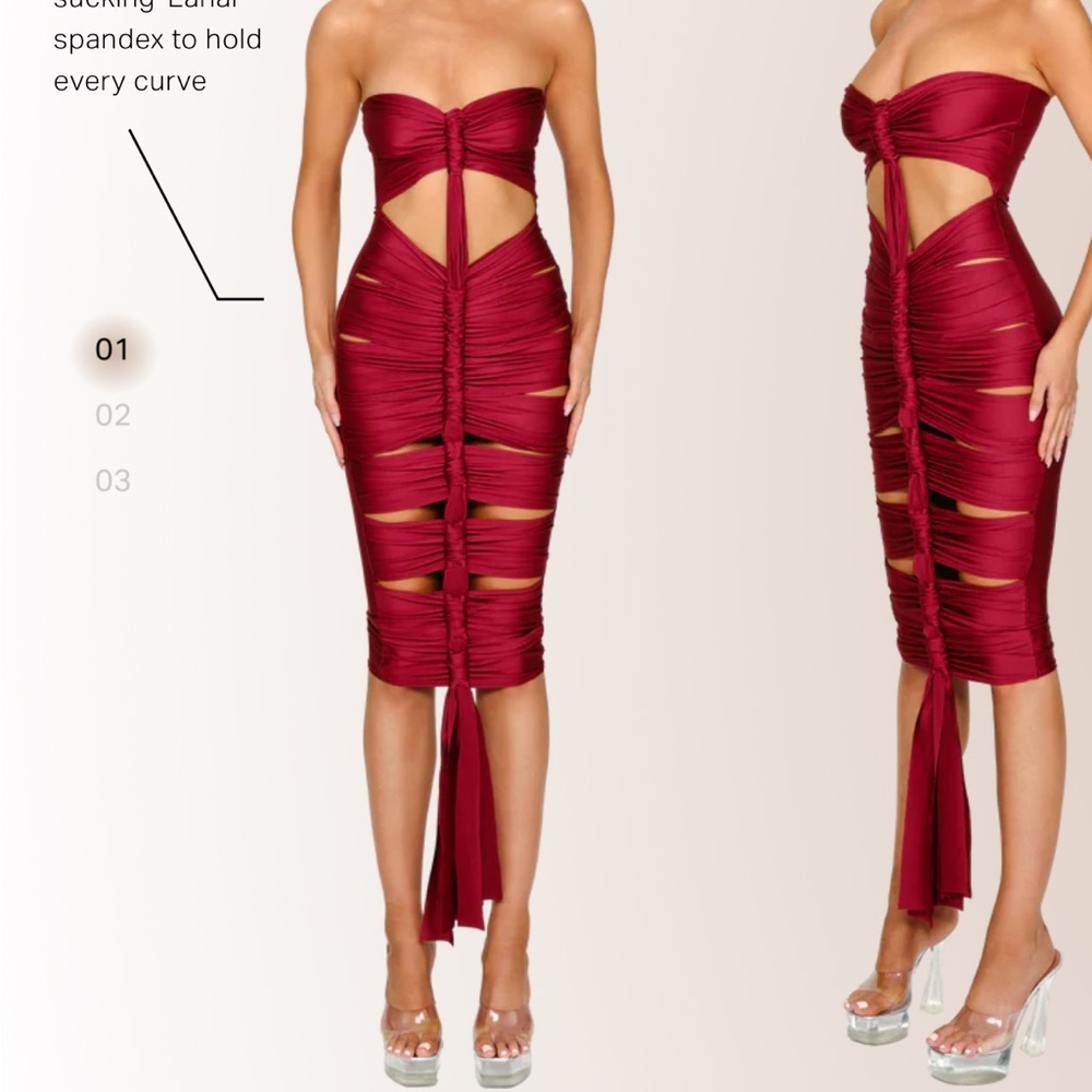 Coucoo Cut Off Dress